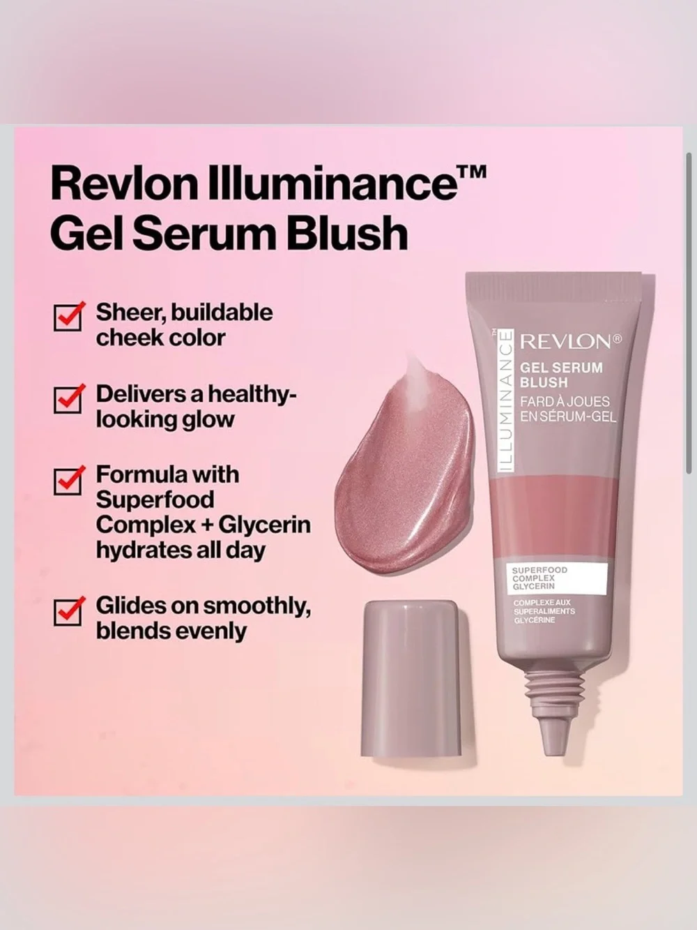 Revlon Illuminance Gel Serum, 110 Enchanting Mauve
